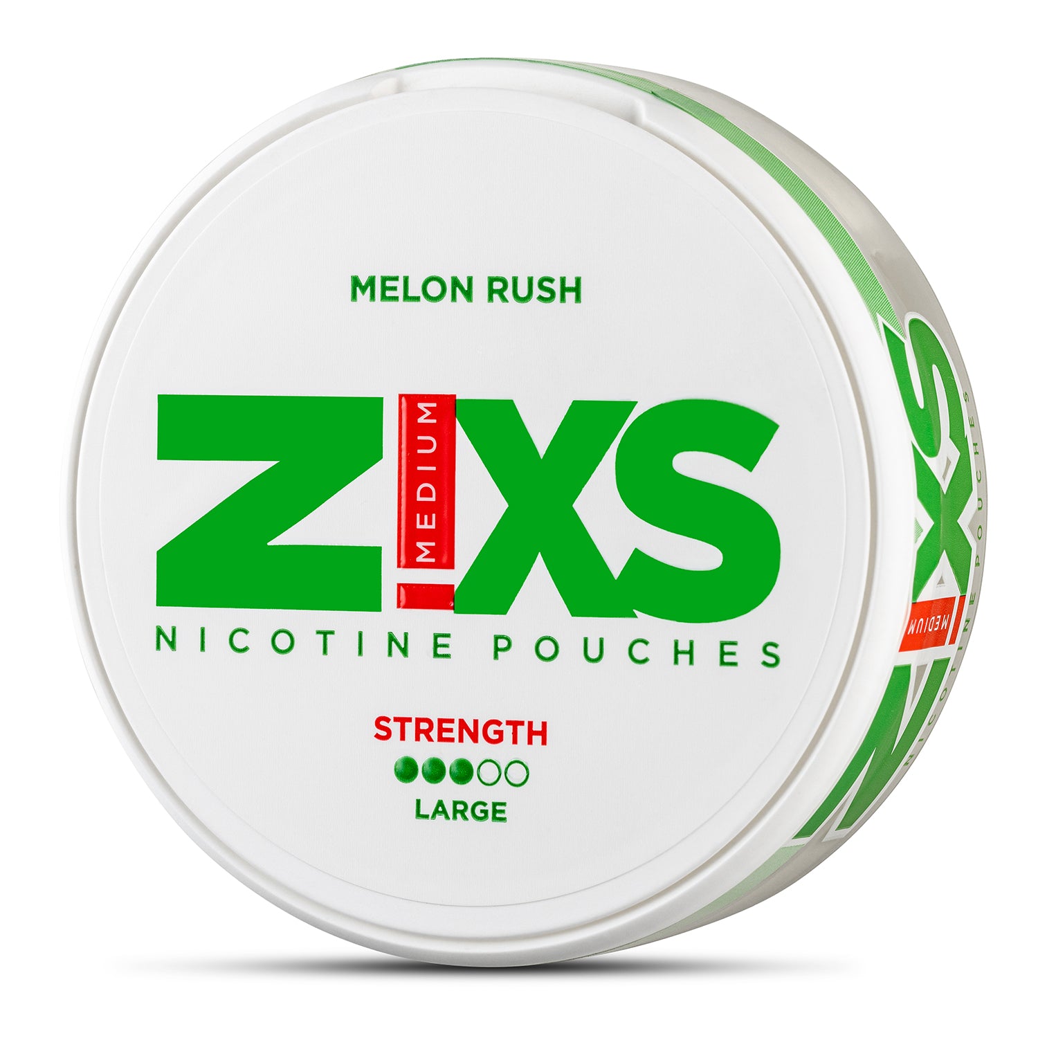 ZiXS Melon Rush Large Strong All White Snus