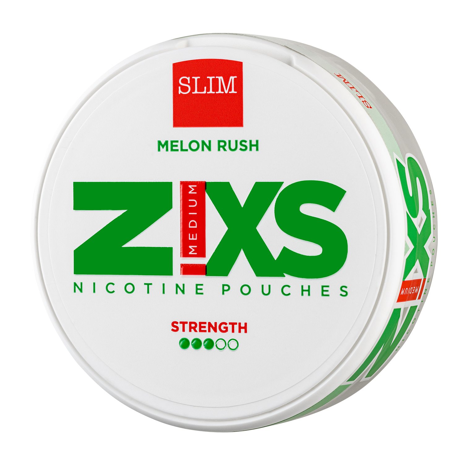 ZiXS Melon Rush Slim All White Snus