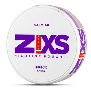 ZiXS Salmiak Large Strong All White Snus