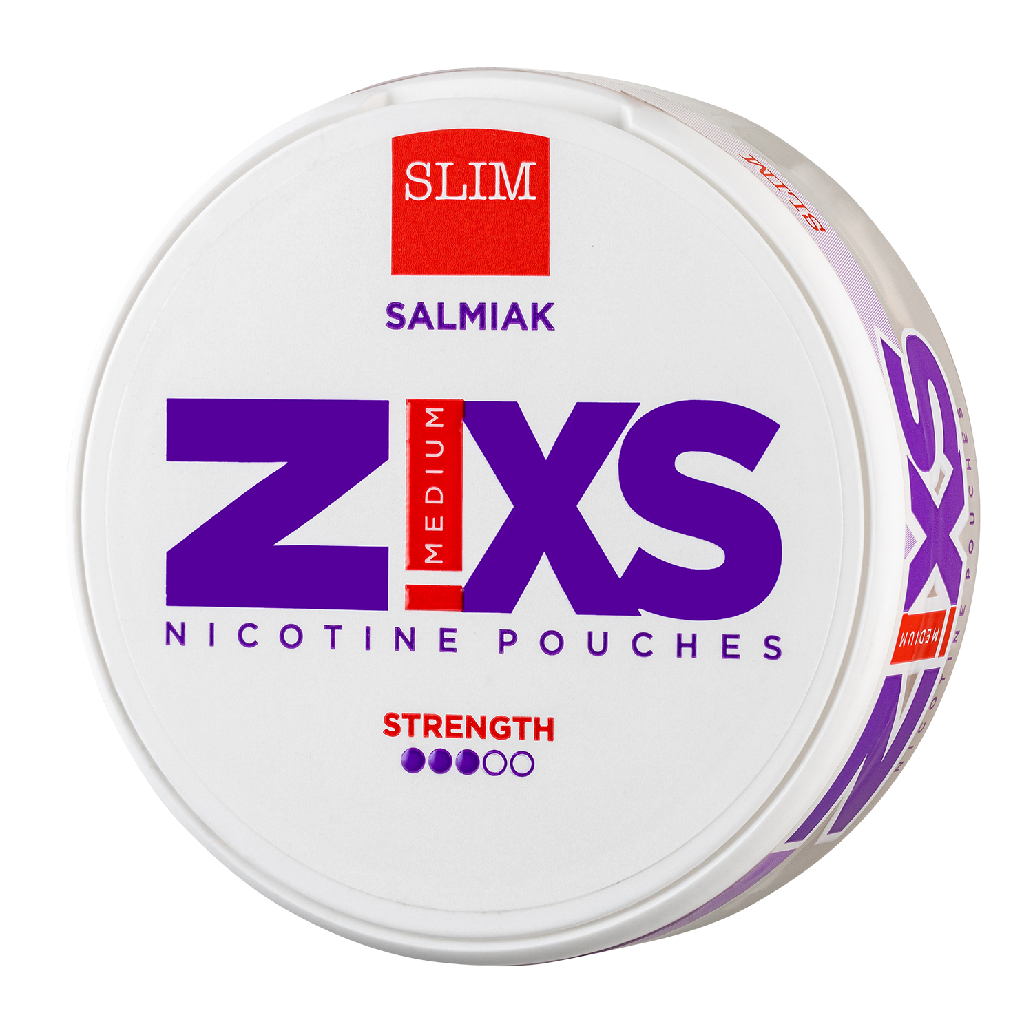 ZiXS Salmiak Slim Strong All White Snus