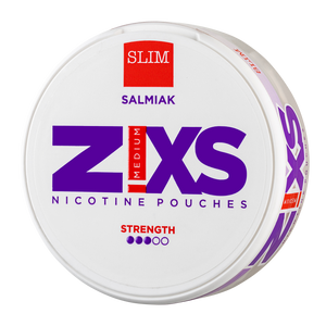 ZiXS Salmiak Slim Strong All White Snus