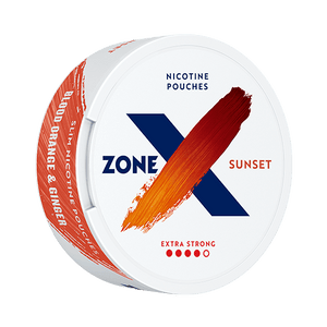 ZONE X Sunset Slim Extra Strong All White Snus