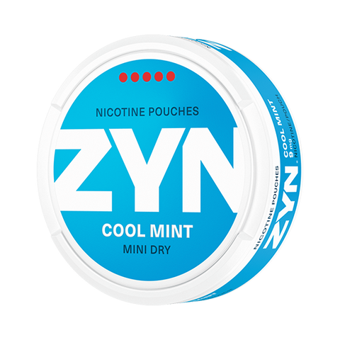 ZYN Cool mint 9mg Mini All White Snus