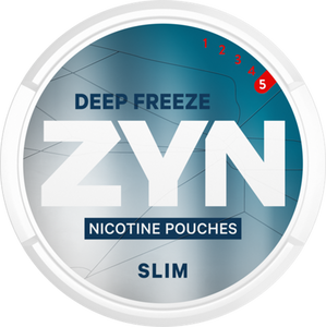 ZYN Deep Freeze Slim Extra Strong All White Snus