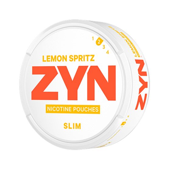 ZYN Lemon Spritz Slim All White Snus