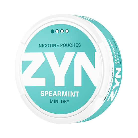 ZYN Spearmint Mini All White Snus