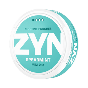 ZYN Spearmint Mini All White Snus