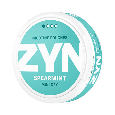 ZYN Spearmint Mini All White Snus